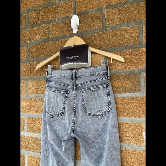 RAG & BONE Nina cropped faded high-rise cigarette 23 - Picture 10 of 16